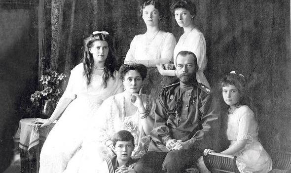 Tsar Nicholas and his family before the outbreak of the Great War